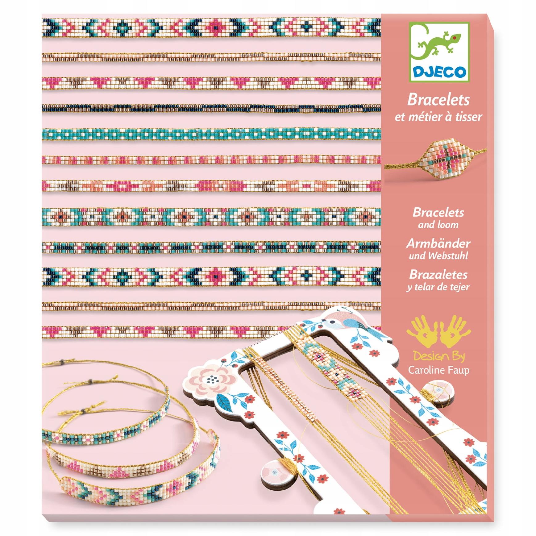 Djeco draugystės apyrankės koraliukai DIY 8+