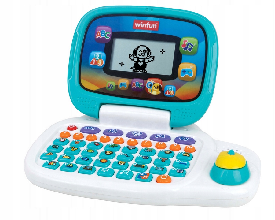 Winfun dvikalbis edukacinislaptopas vaikui