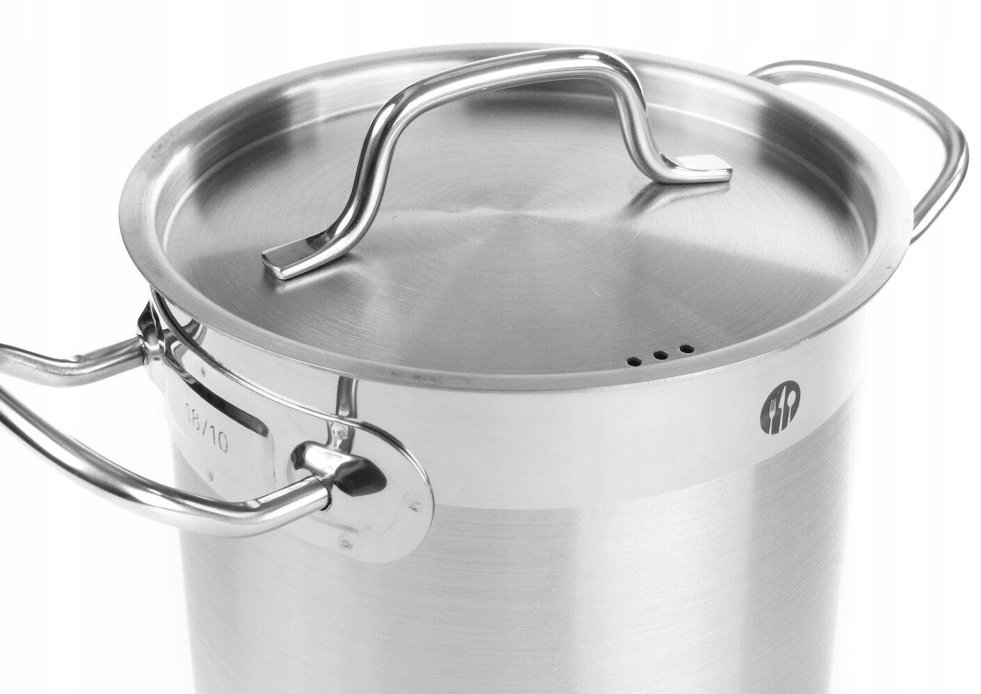 HENDI aukštas puodas su dangčiu, talpa 3 l, 160x(H)150 mm