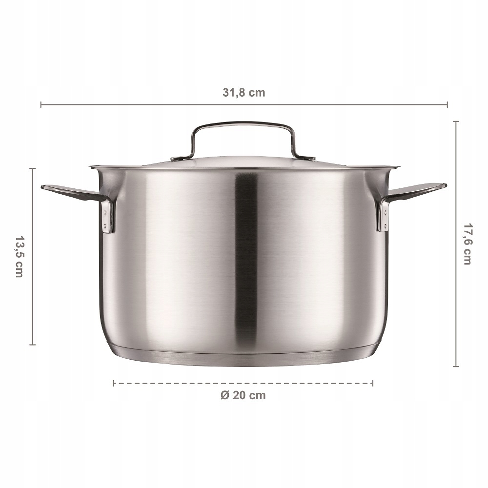 Fiskars All Steel tradicinis puodas 5 l