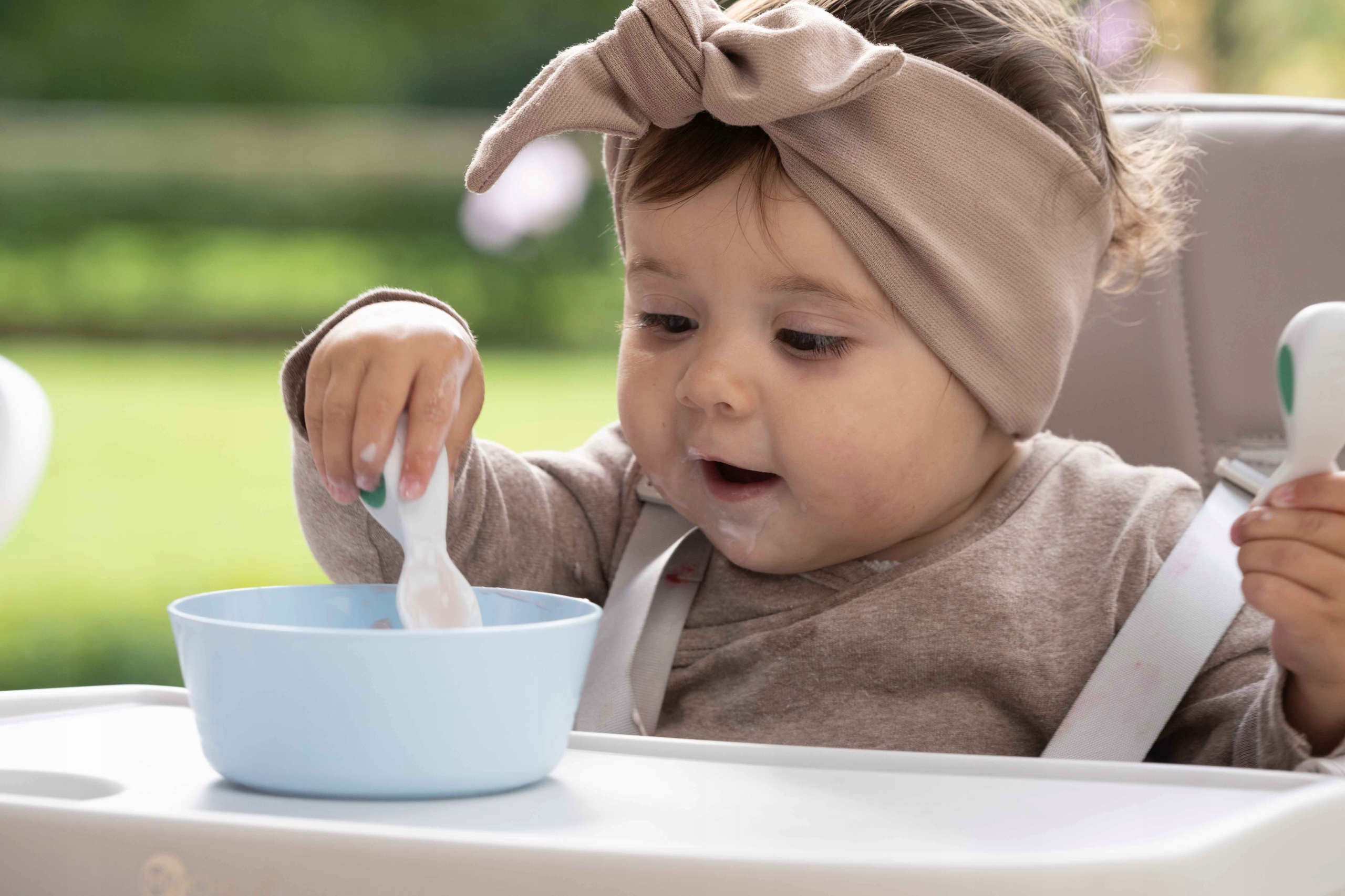 Doddl šaukštas ir šakutė mažiausiems 6 mėnesių vaikams