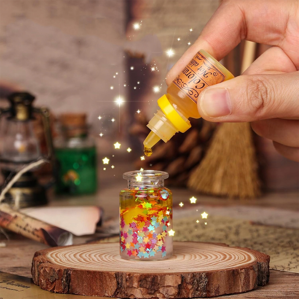 VEIKLIŲ POTIONS RINKINYS KŪRYBINĖ DOVANA VAIKAMS