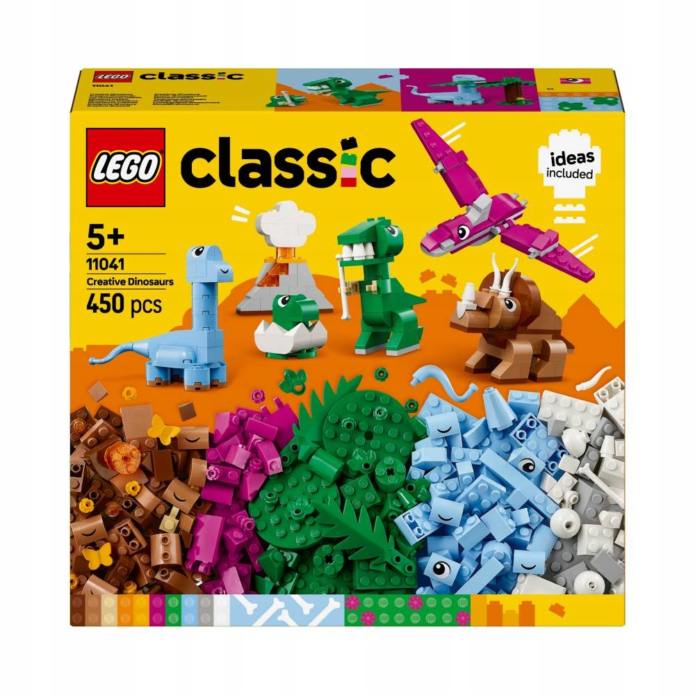 LEGO 11041 CLASSIC kūrybingi dinozaurai