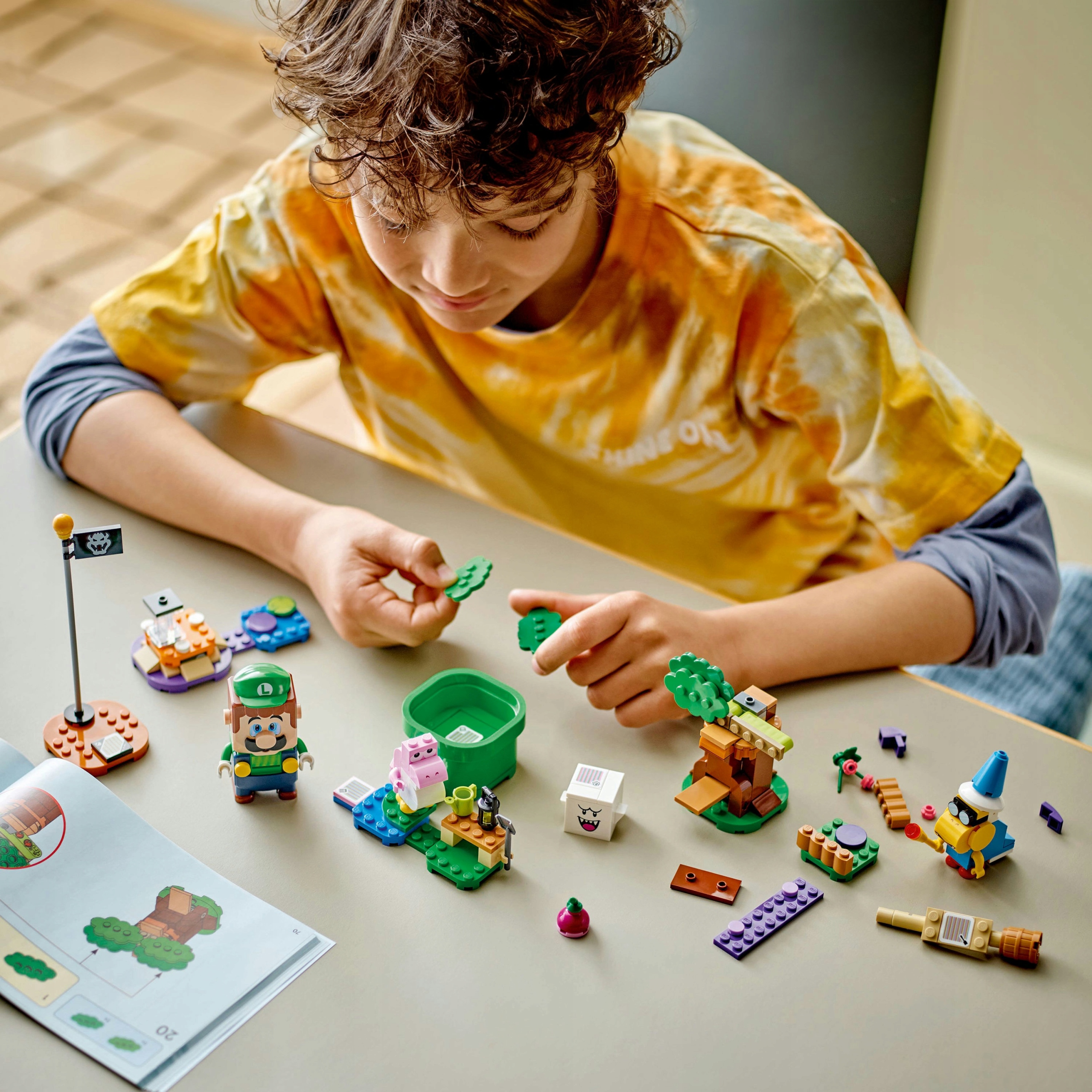 LEGO Super Mario Adventures su LEGO Luigi 71440 interaktyvia figūra