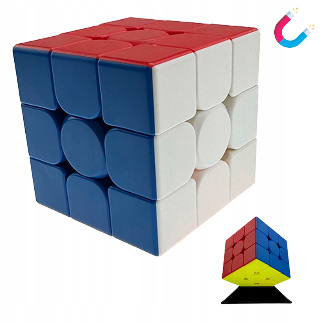 ORIGINALUS REGULIUOJAMAS MAGNETINIS KUBAS 3x3 GREITAS KUBAS 3x3x3 + NEMOKAMAI