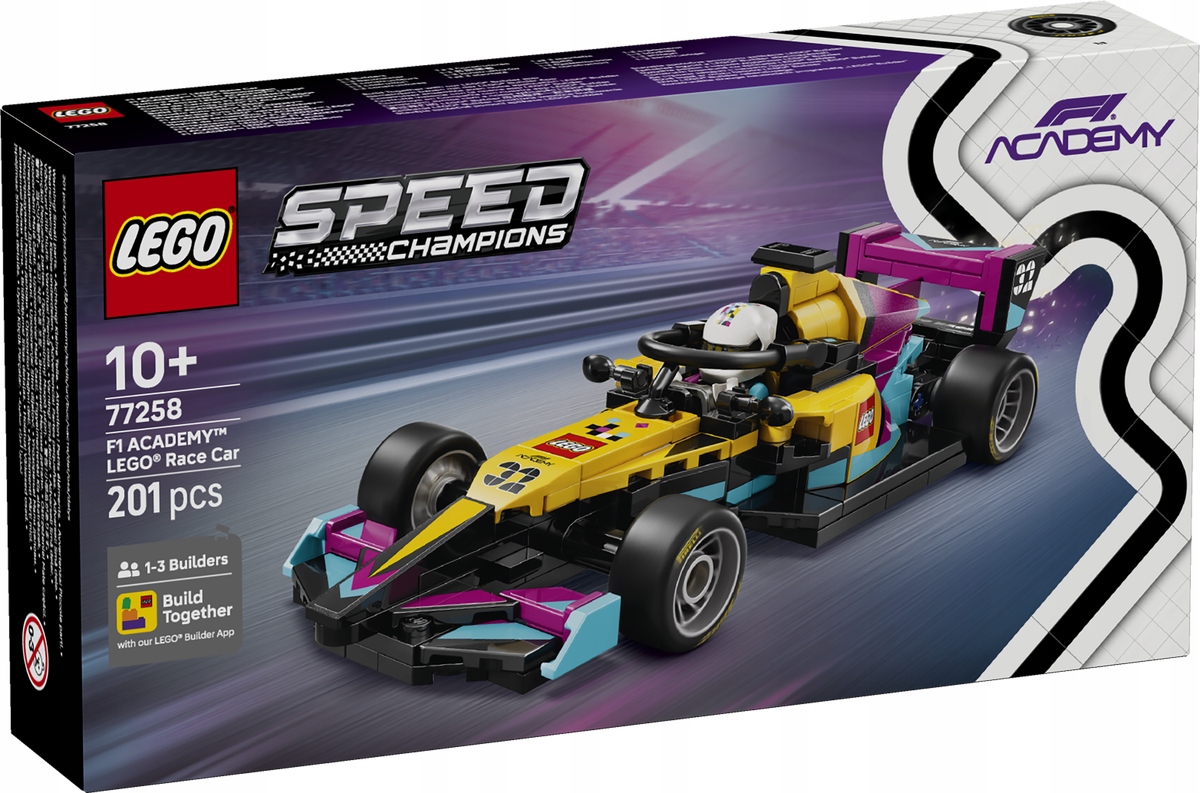 LEGO Speed Champions 77258 F1 bolidas academy