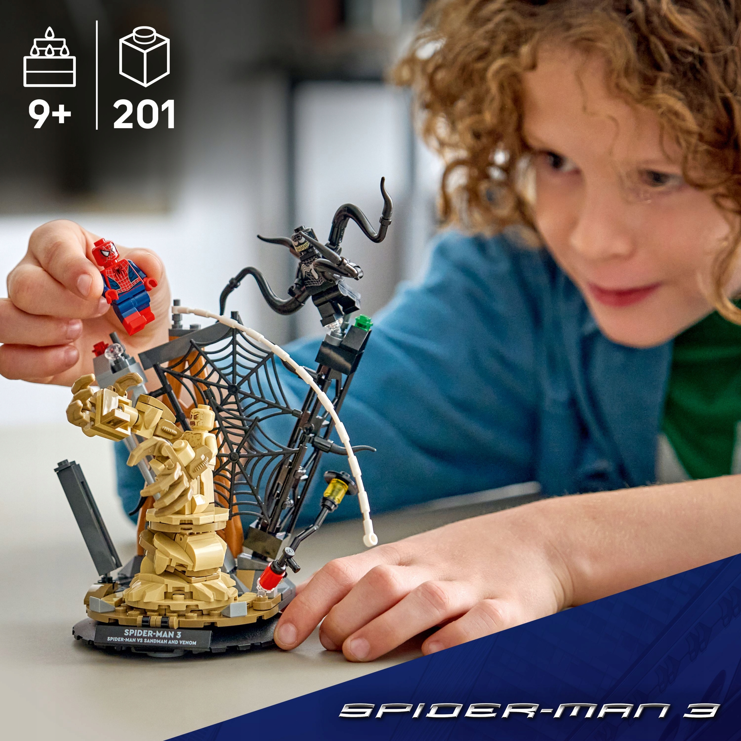 LEGO Marvel 76334 Spider-Mano ir Sandmano žygis