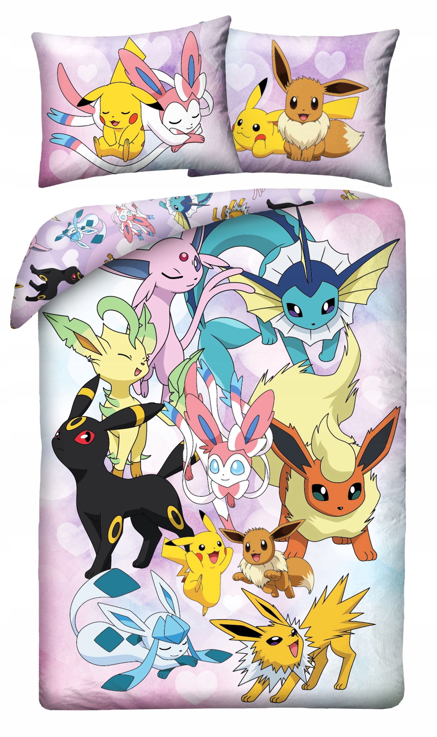 VAIKŲ PATALYS 140x200cm POKEMON PIKACHU BULBASAUR ANIME MANGA JAPAN