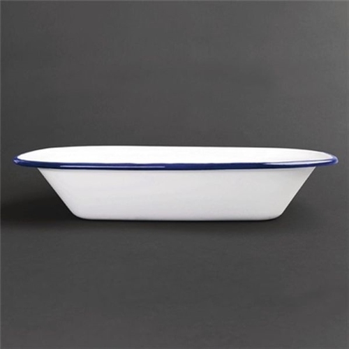 Olympia Stačiakampis emaliuotas indas 280 x 190 mm