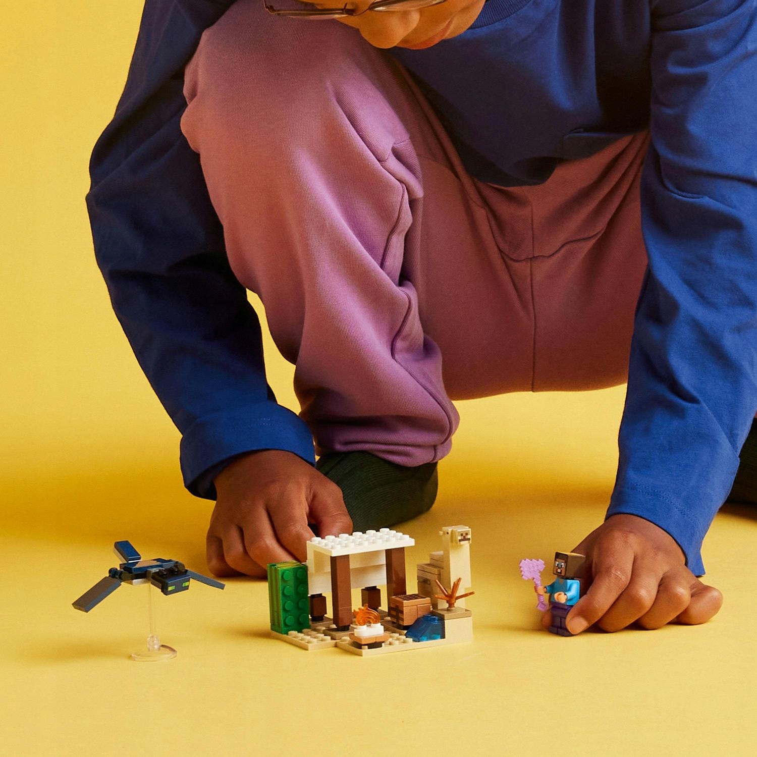 LEGO Minecraft 21251 Stivas ir dykumos ekspedicija
