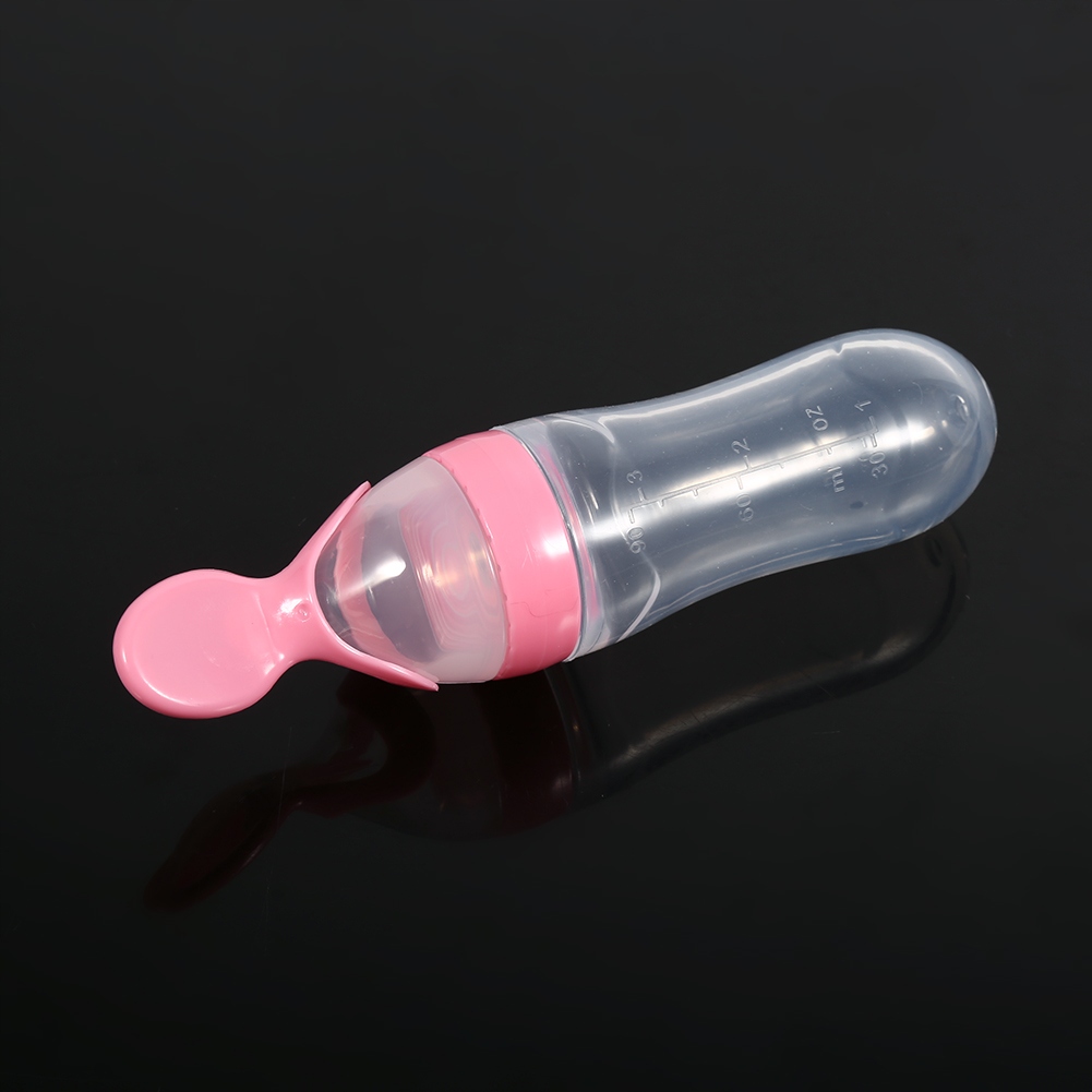 SILIKONINIS BUTELIUKAS ŠAČIUKUI - PATOGUS ŠĖTINIMAS VIENA RANKA - 90ml