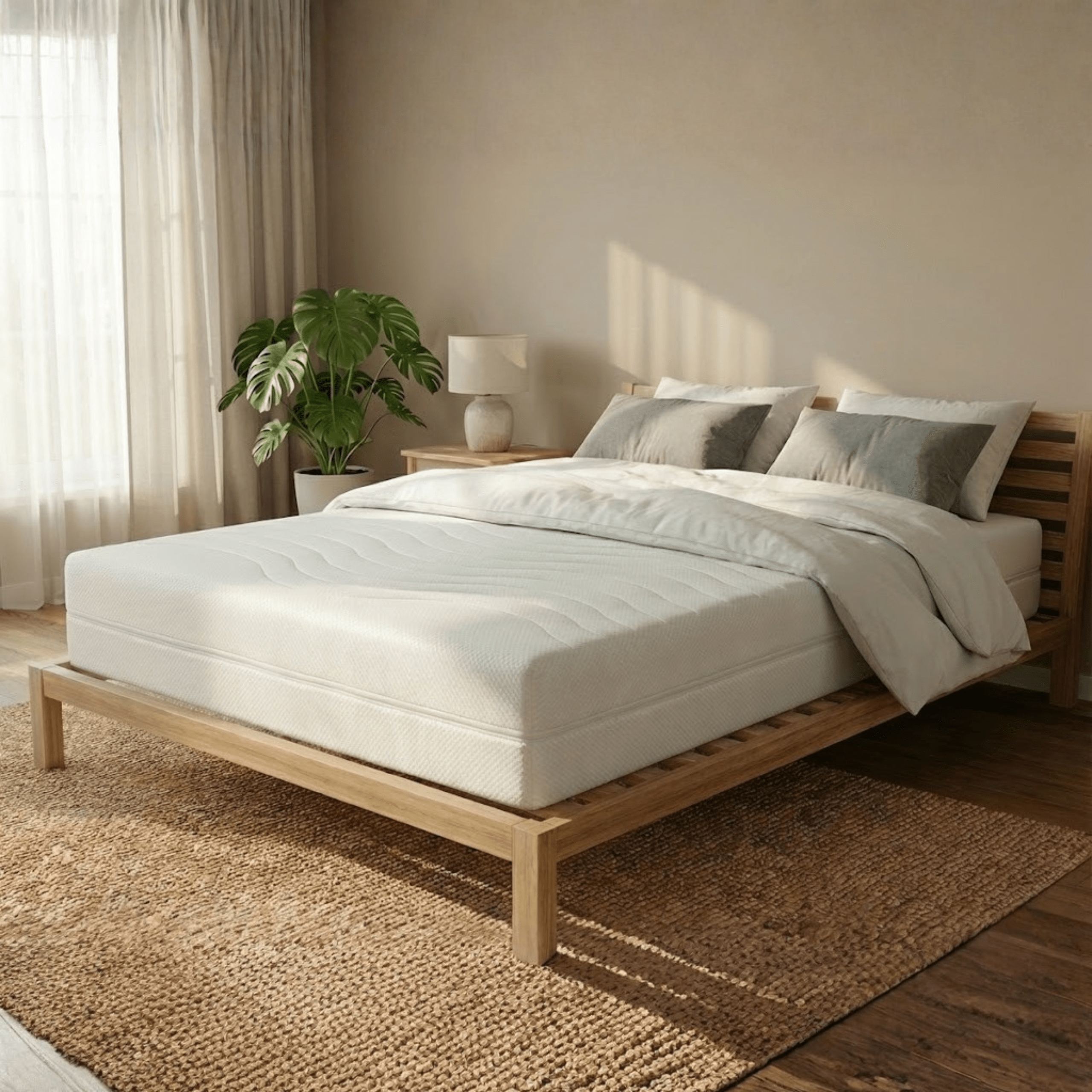 Čiužinys 140x200 putplastis H3 ACRA 16cm Visco Memory dvipusis kontūrinis