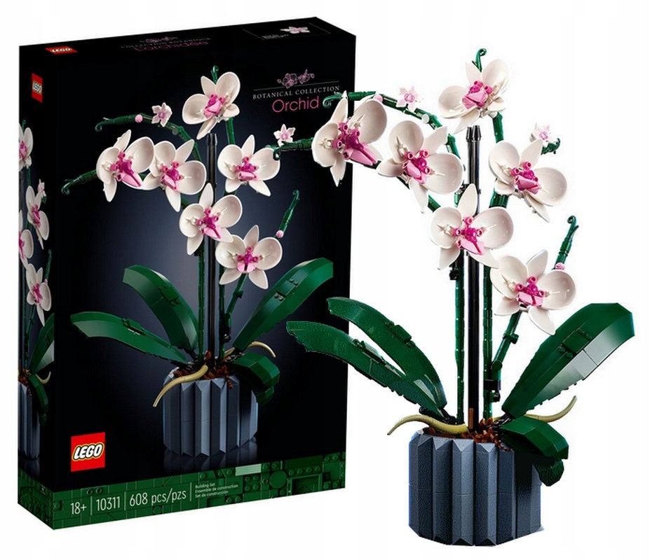 LEGO CREATOR EXPERT 10311 ORCHID rinkinys gėlių DOVANA