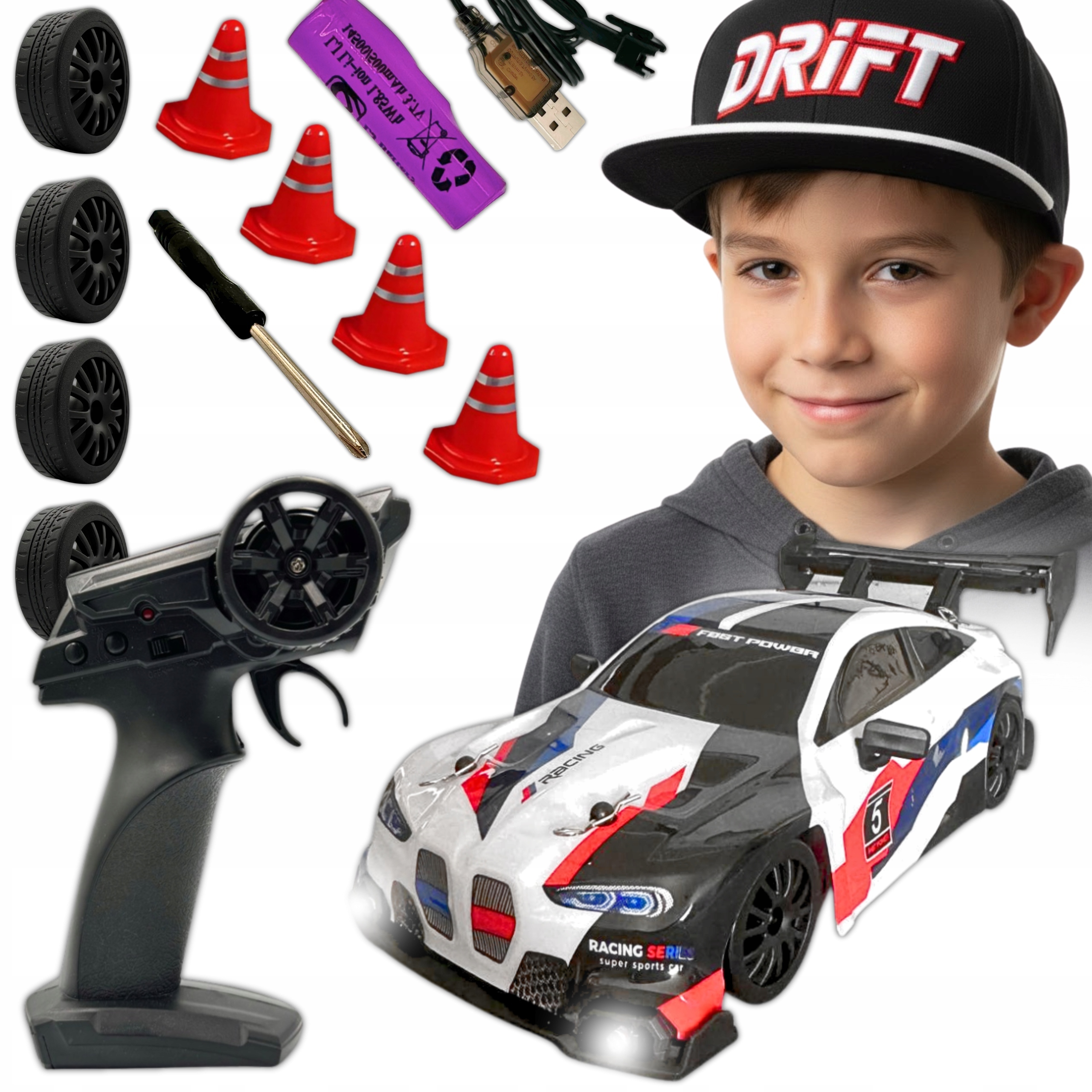 Automobilis Auto RC Drift Remote Controlled 4x4 Remote Controlled Drift 4x4