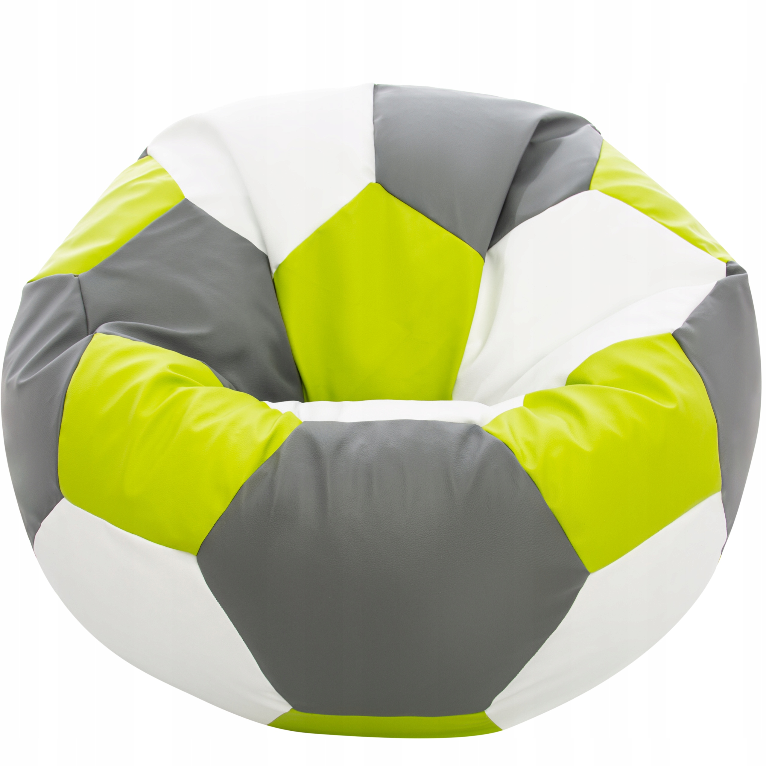 PUFA BALL MEGA BAG SAKO FOTOTELIS PUF FUTBOLO FAIRŲ SĖDYNĖ DAUG SPALVŲ
