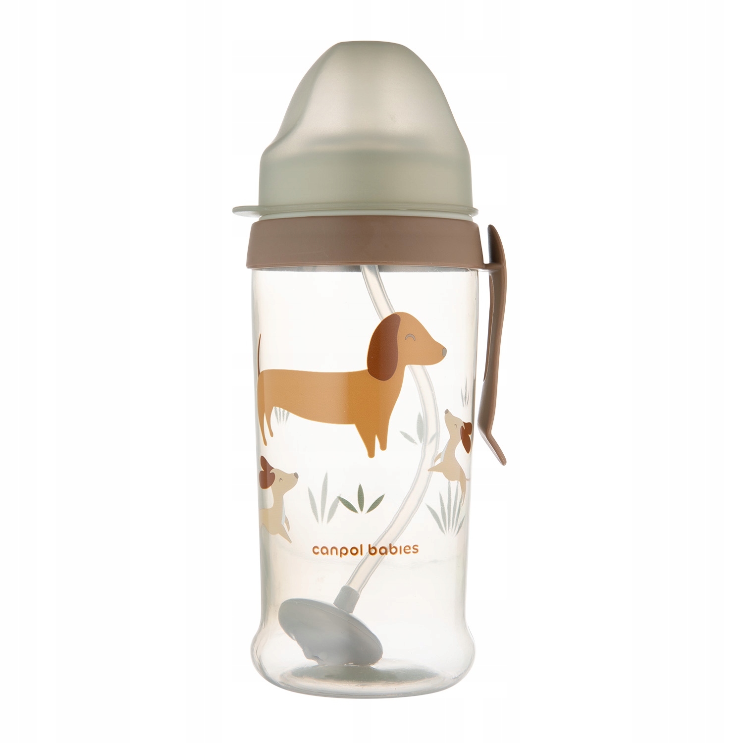 Canpol babies bidon 350 ml niekapek z rurką