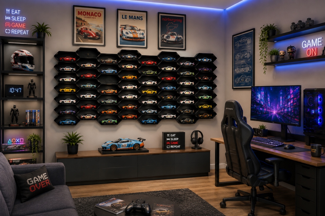 Modulinis organizeris resorakams 1:64 Hot Wheels
