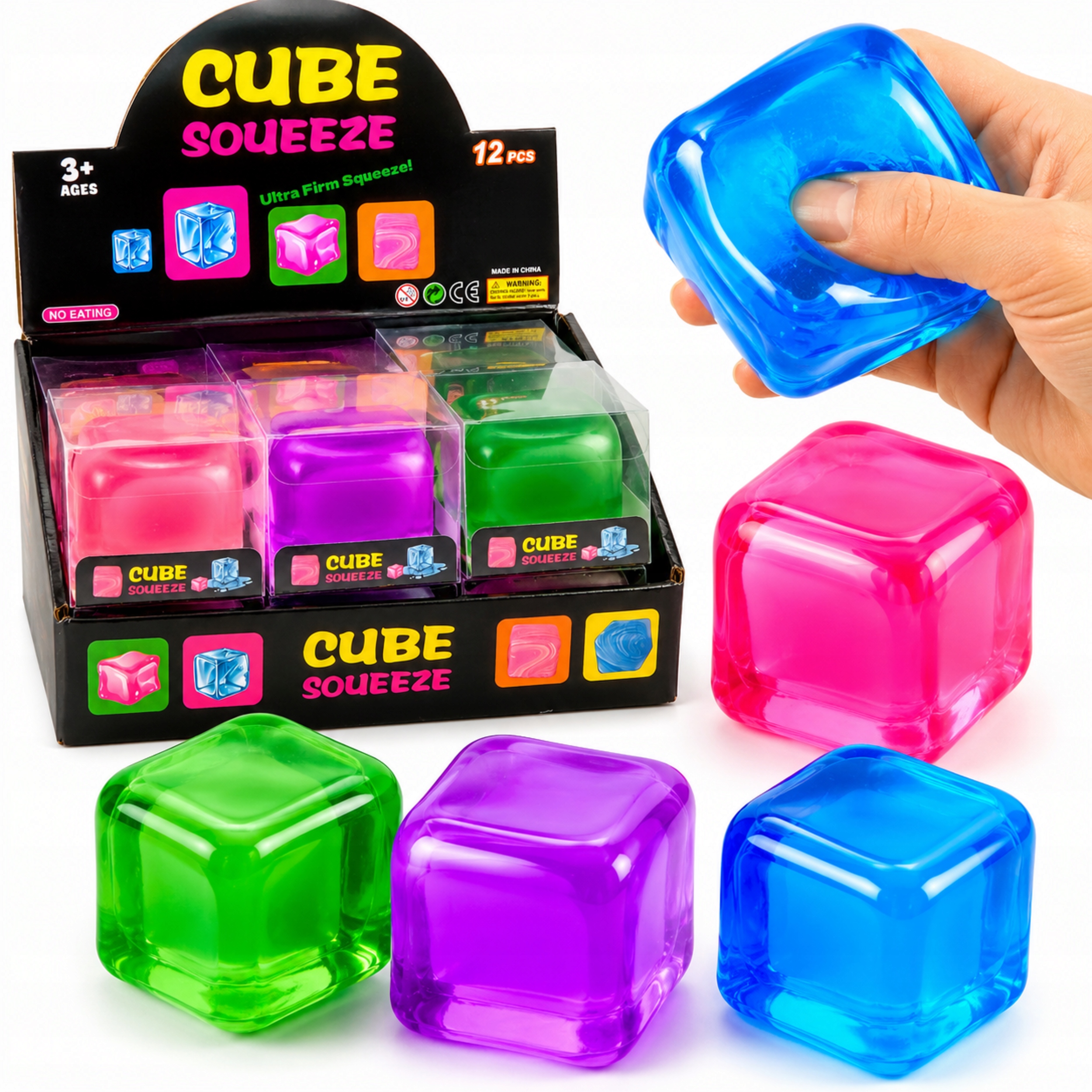 Drobiazgarnia Nice Cube sensorinis antistreso kubas