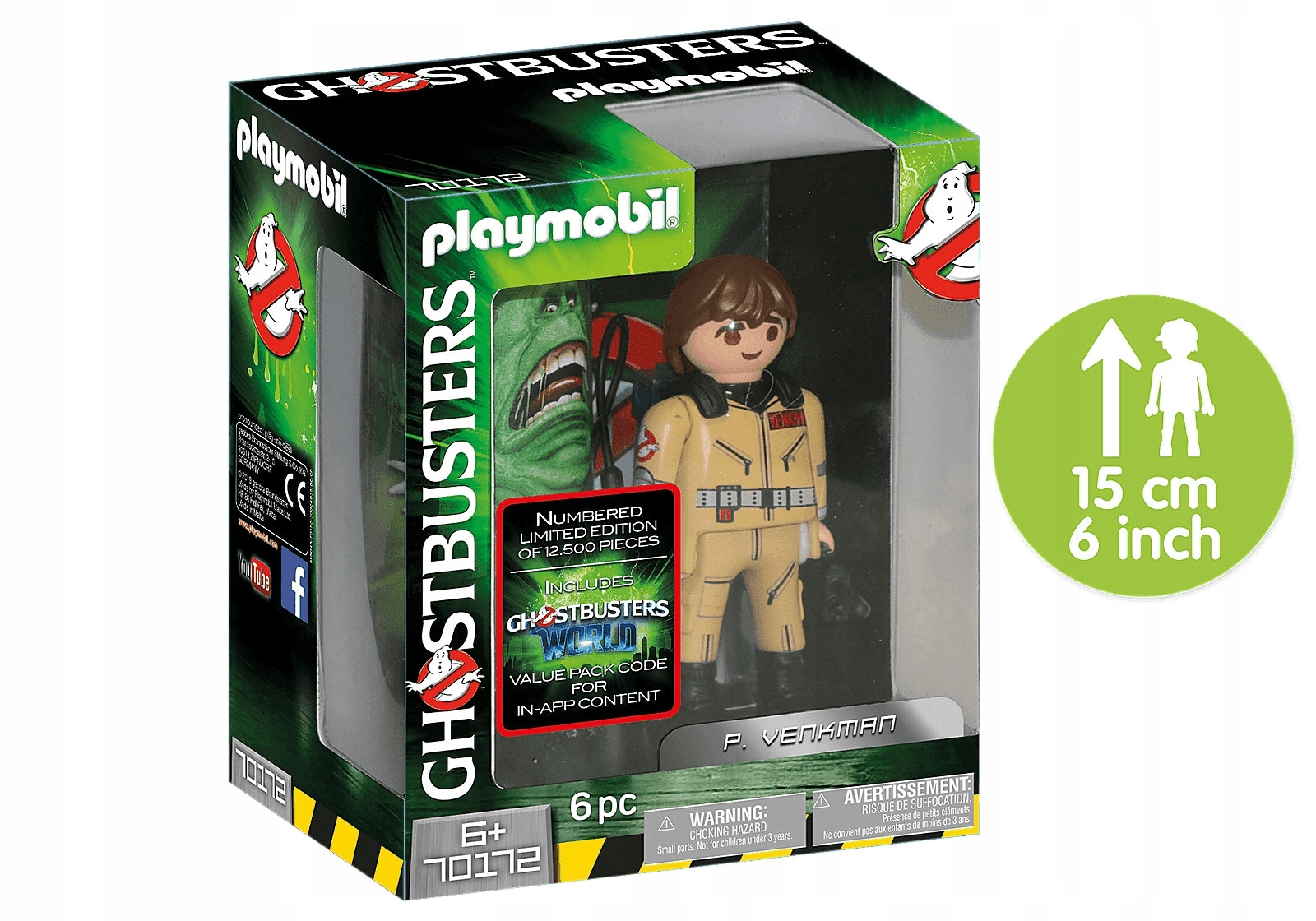 PLAYMOBIL Ghostbusters 70172 P. Venkman