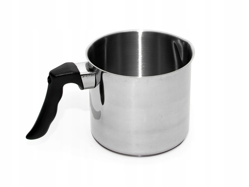 Puodas su rankena pieno, vandens, kiaušinių virimui, puodas, indas, 1,5 l