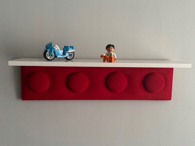 LEGO KLUOTOS FORMOS SIENINĖ LENTYNA, Kelių spalvų, 50 cm