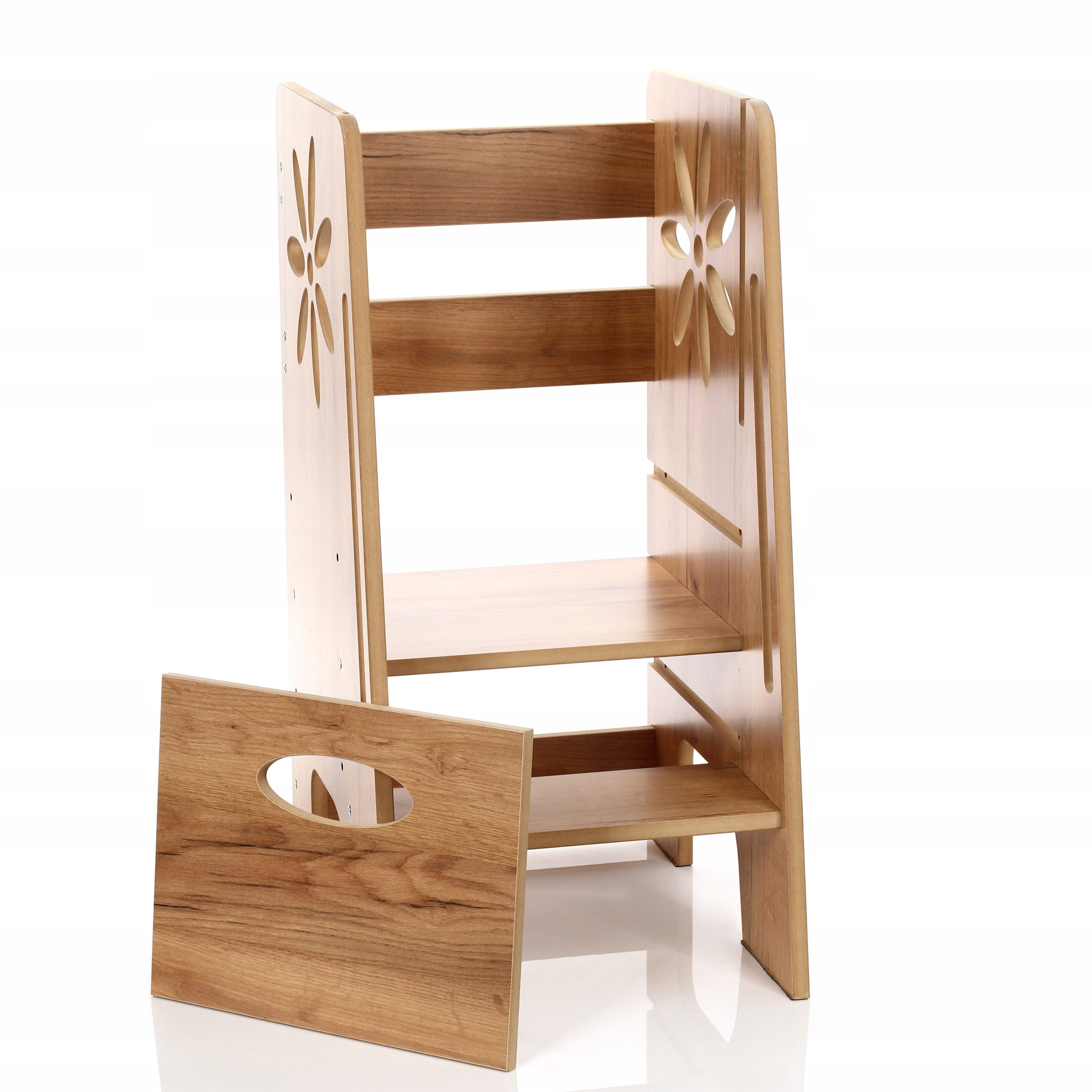 Kids Helper Kitchen Helper ąžuolinis virtuvės pagalbininkas KH-350