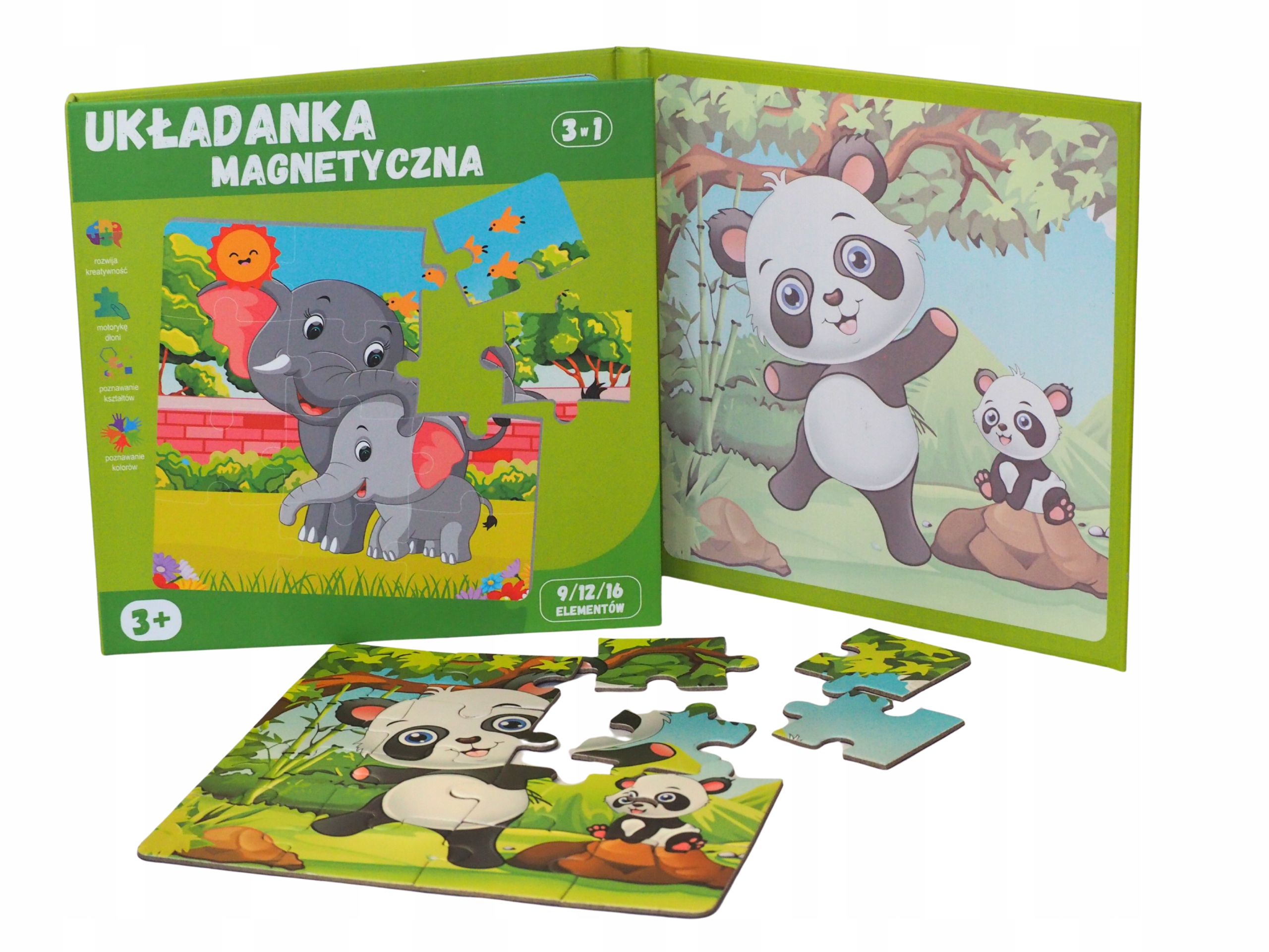 QBI magnetinis galvosūkis su gyvūnais