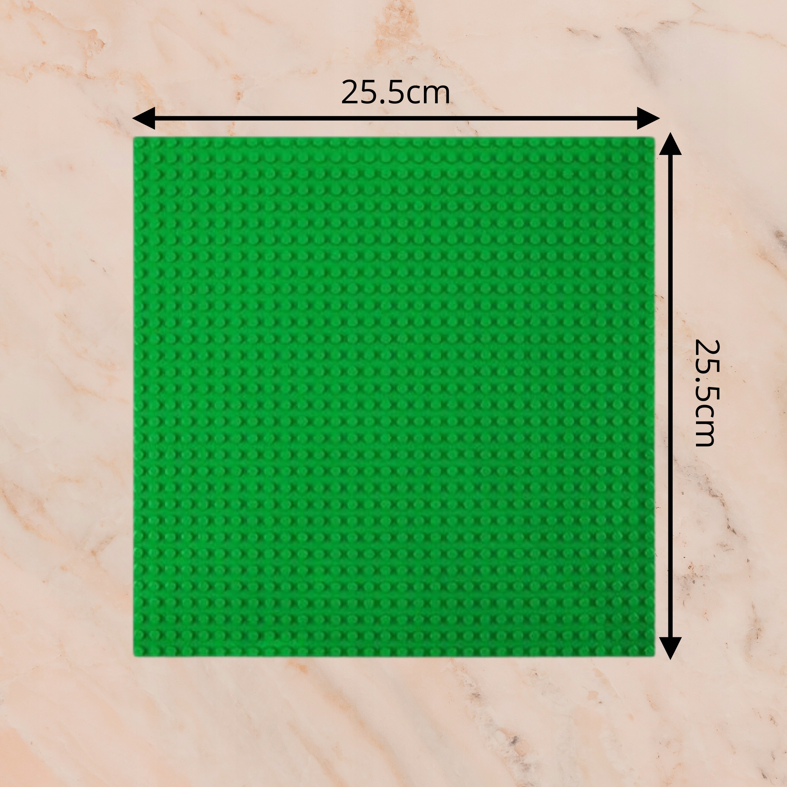 Didelės CONSTRUCTION PLATE GREEN CLASSIC CITY blokeliai 32x32 žaidimų bazė