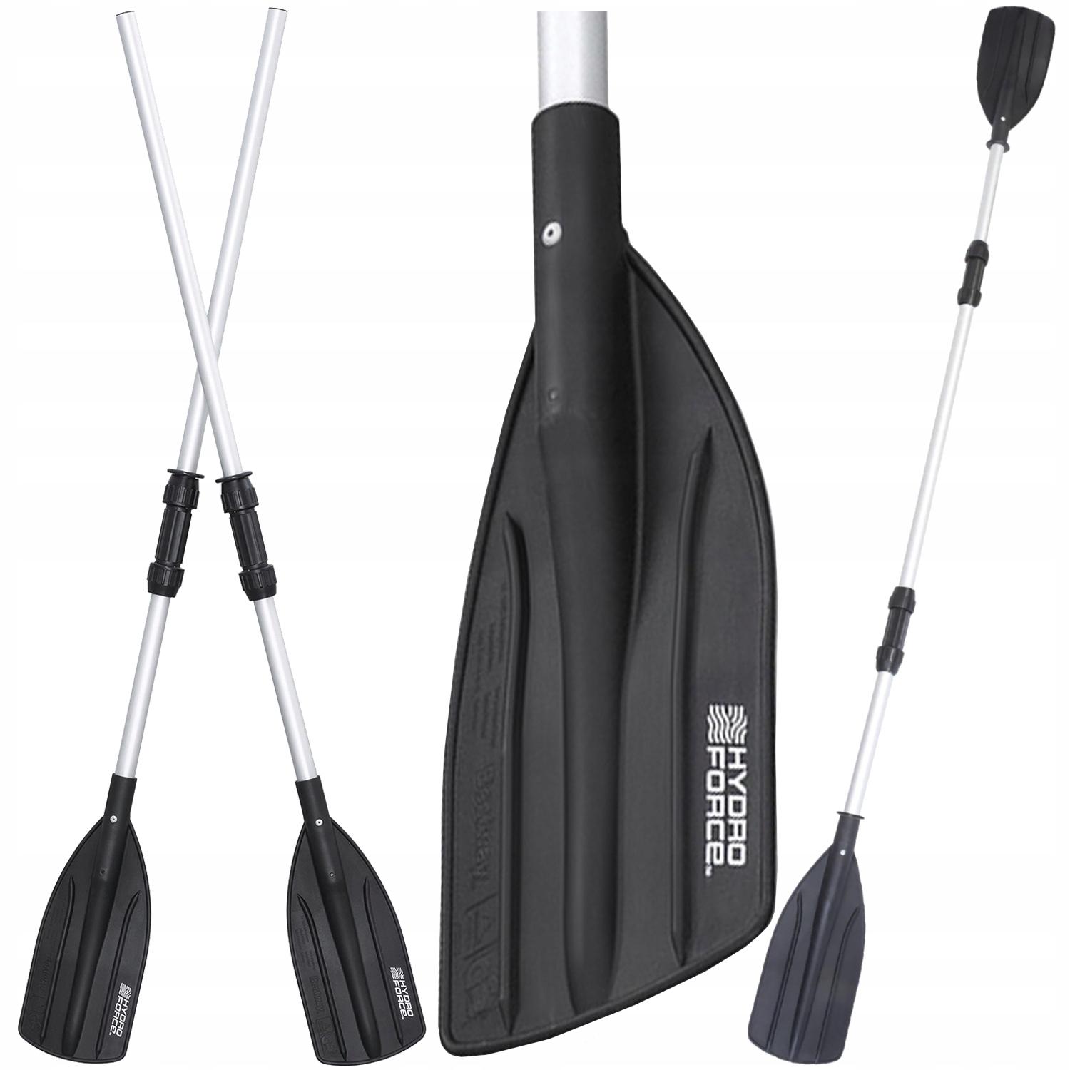 Bestway aliuminio irklentės 62064 145 cm, skirtos pontoninėms baidarių SUP lentoms