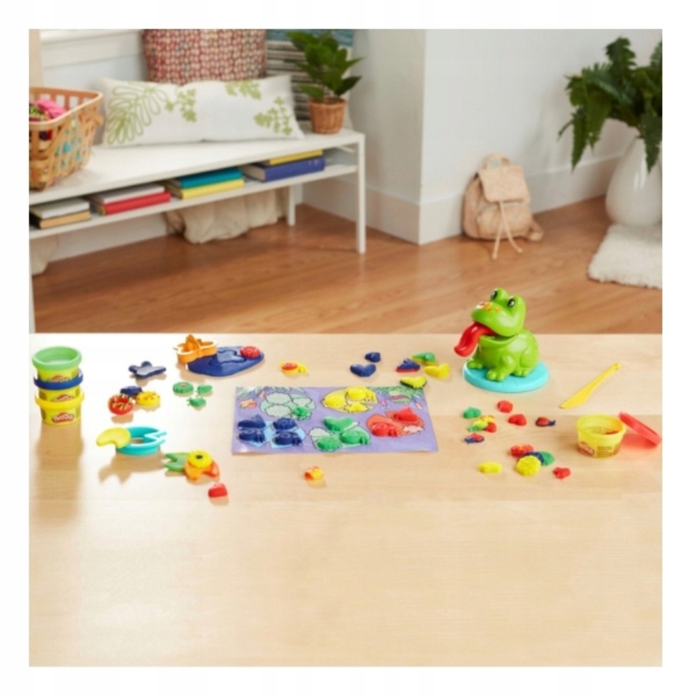 Hasbro Play-Doh pradinis žalias varlė rinkinys