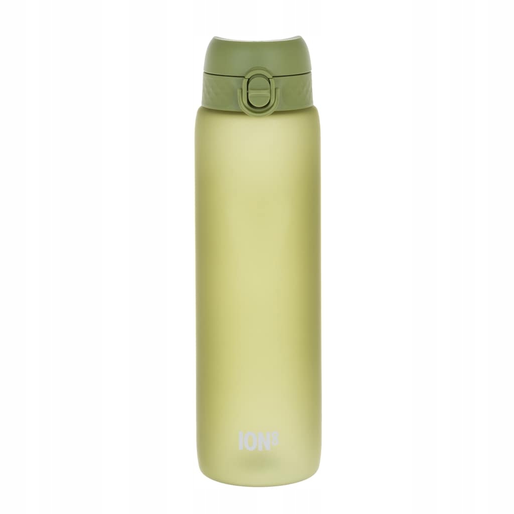 Vandens butelis be BPA ION8 Recyclon 1 l - Khaki Green