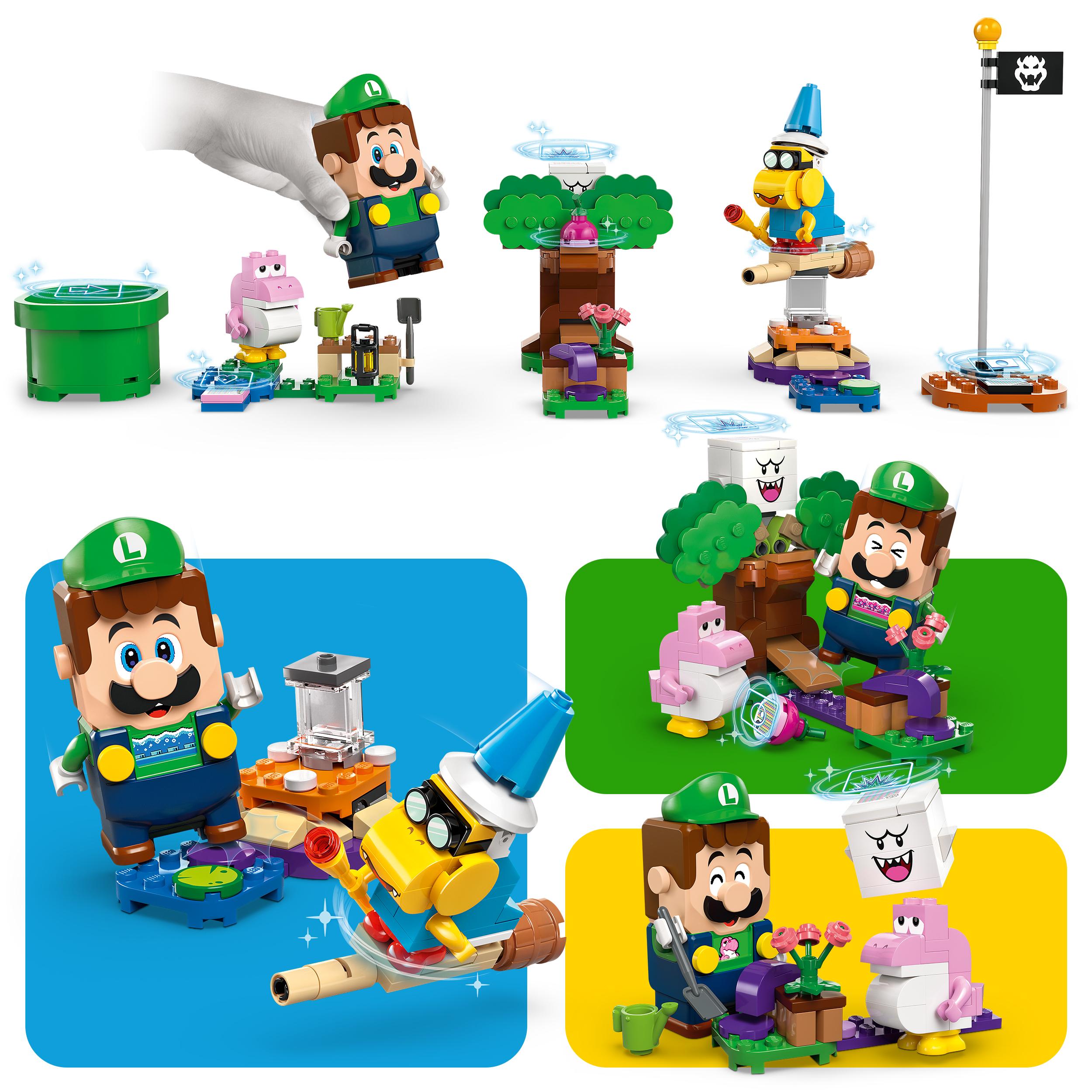 LEGO Super Mario Adventures su LEGO Luigi 71440 interaktyvia figūra