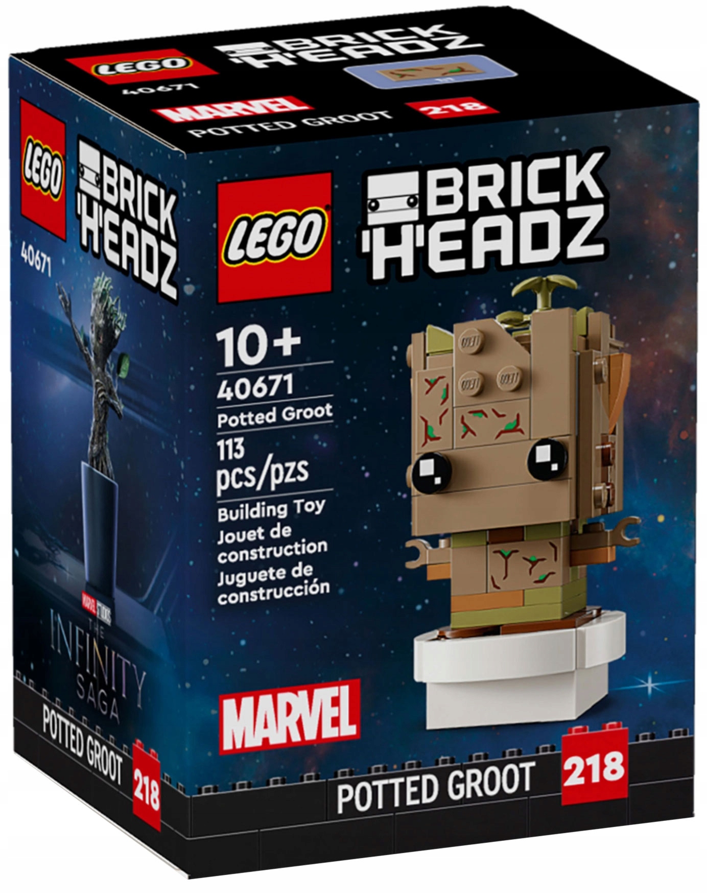 Lego BrickHeadz Grotas vazone 40671