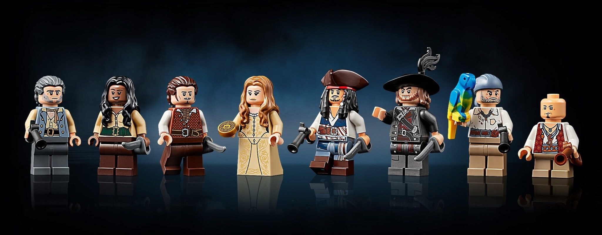 LEGO 10365 ICONS – kapitono Džeko Žvirblio piratų laivo modelis