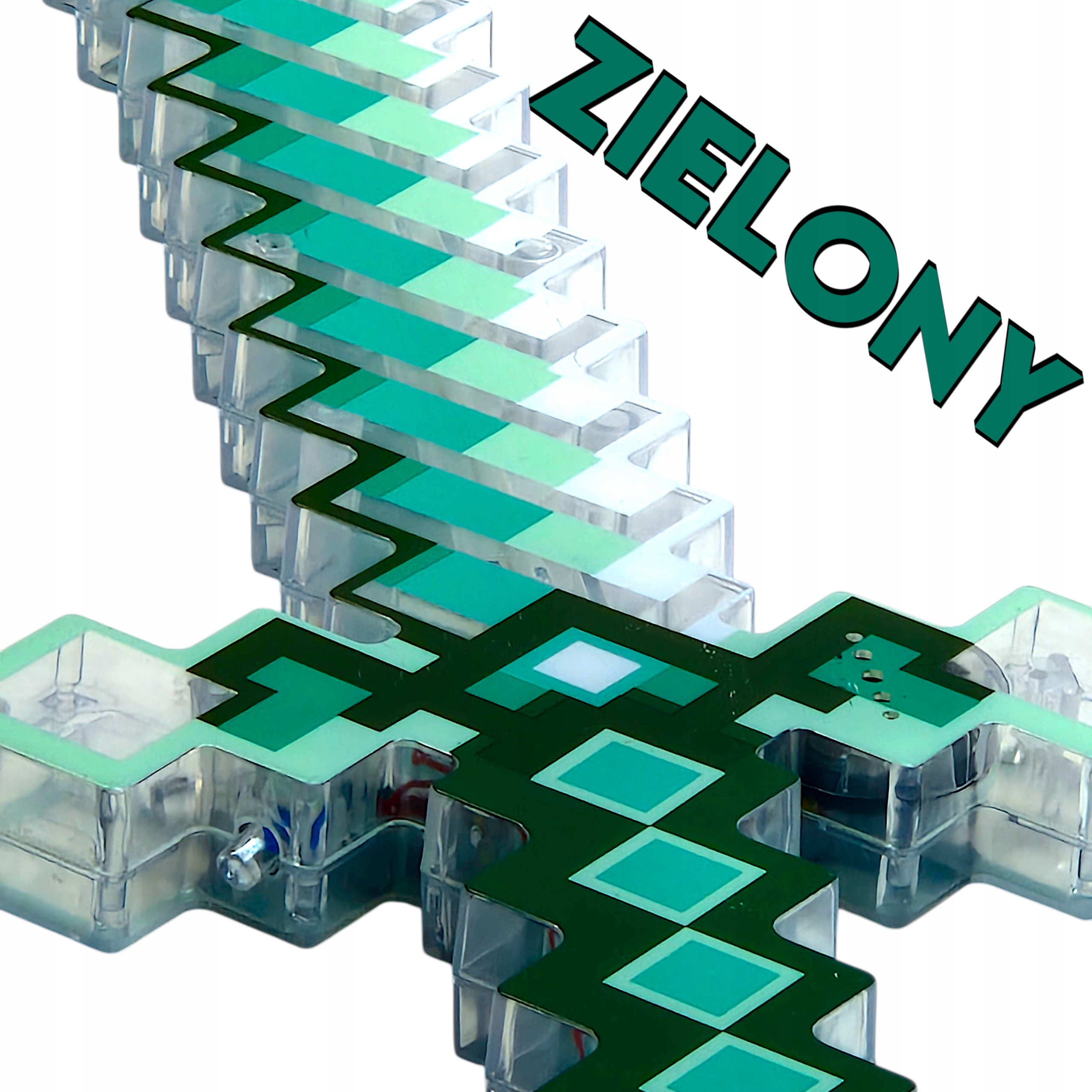 Miecz świetlny Minecraft diamentowy 66 cm