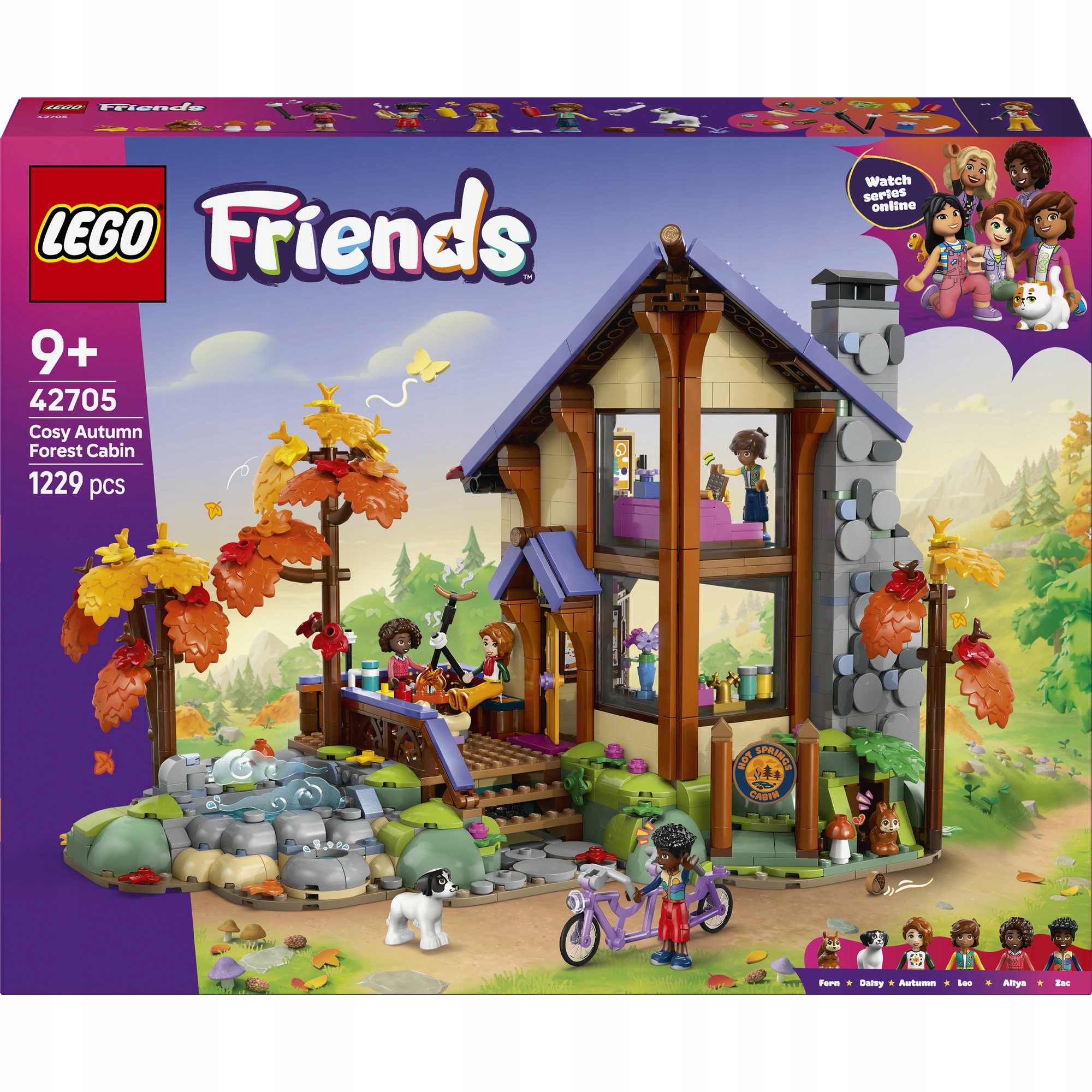 LEGO Friends 42705 rudeninė miško kabinutė