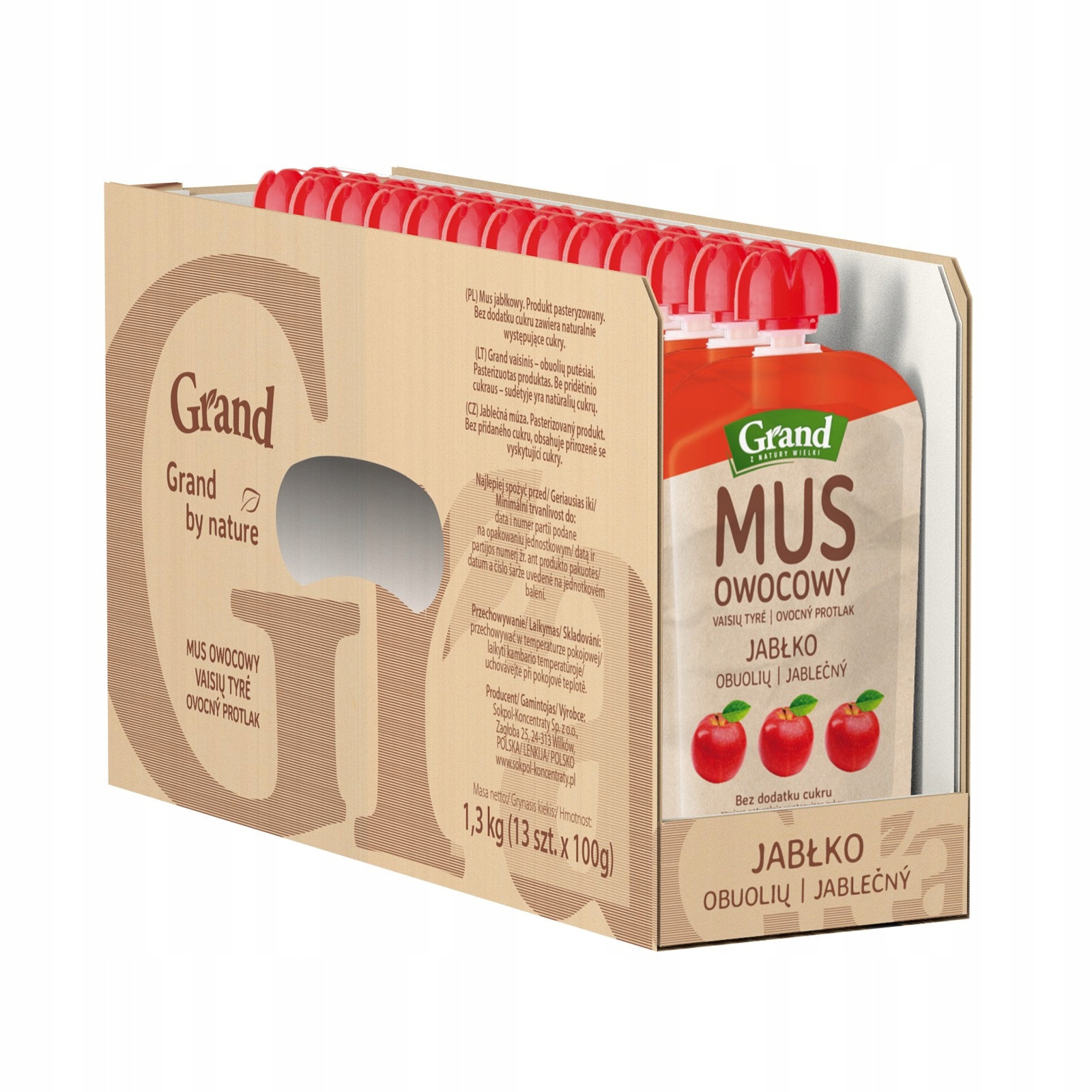13X OBUOLIŲ vaisių putėsiai 100g