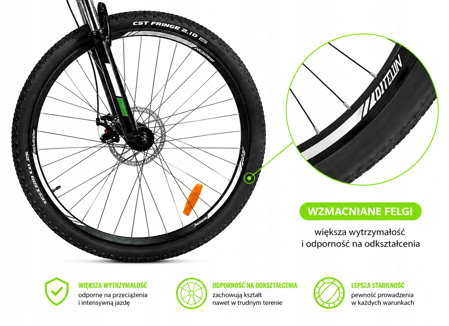 Hurtex Molly MTB 27,5 colių aliuminis dviratis