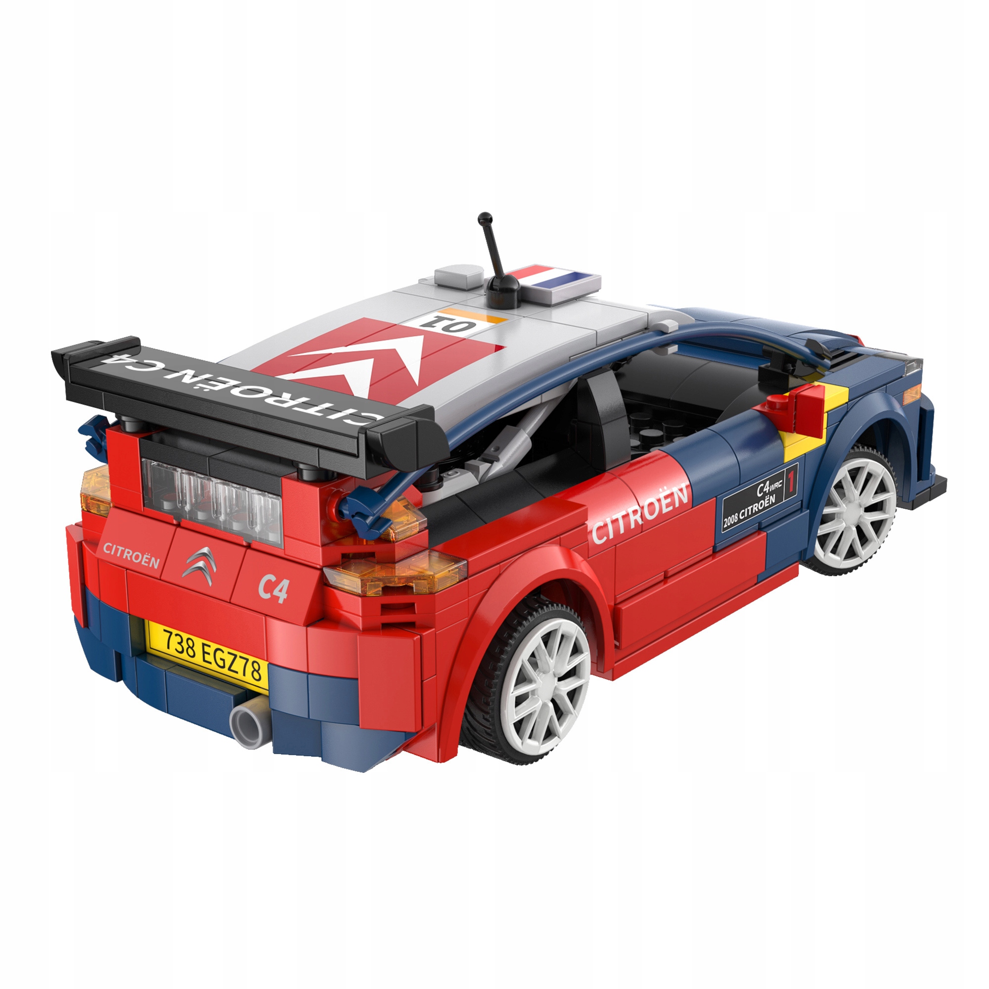 Cada Citroen C4 WRC televairas 329 dalių