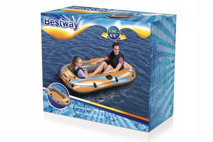 Pripučiama valtis Kondor 2000 Raft 196x106cm B61139 32429, BESTWAY, 271508.