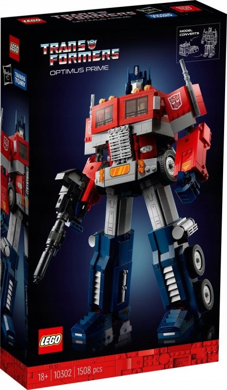 Lego Icons Optimus Prime konstruktorius 10302