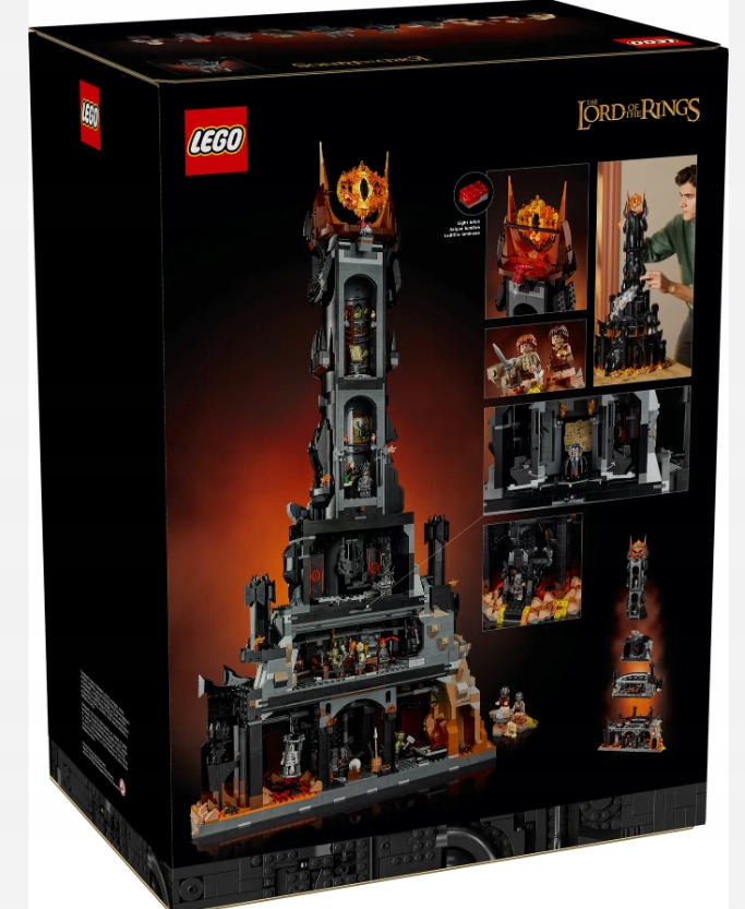 LEGO Žiedų valdovas: Barad-dûr, 5471 dalis, 18+
