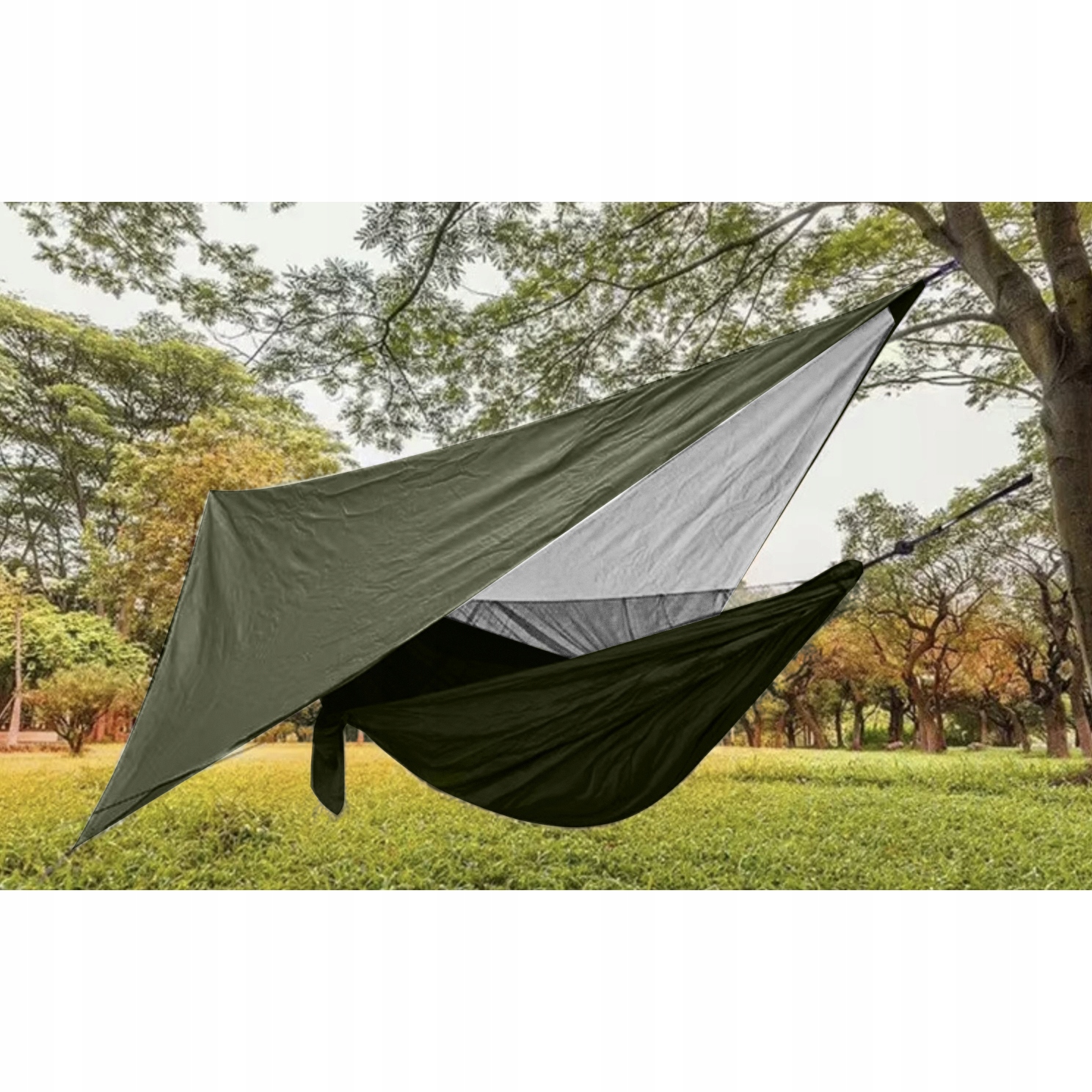 Hamakas be strypo Trizand green 250 kg 280 x 140