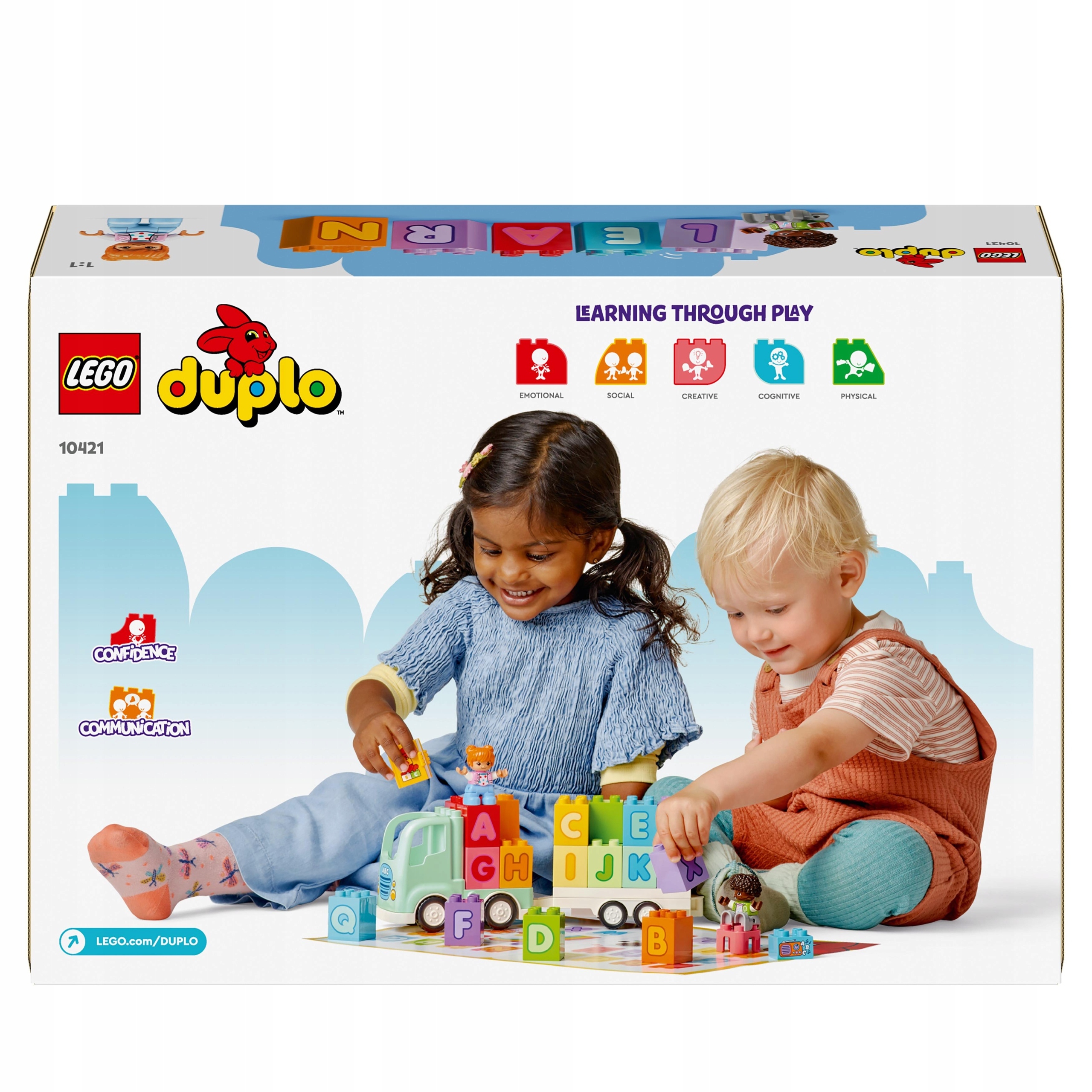 Lego Duplo sunkvežimis su abėcėlė 10421