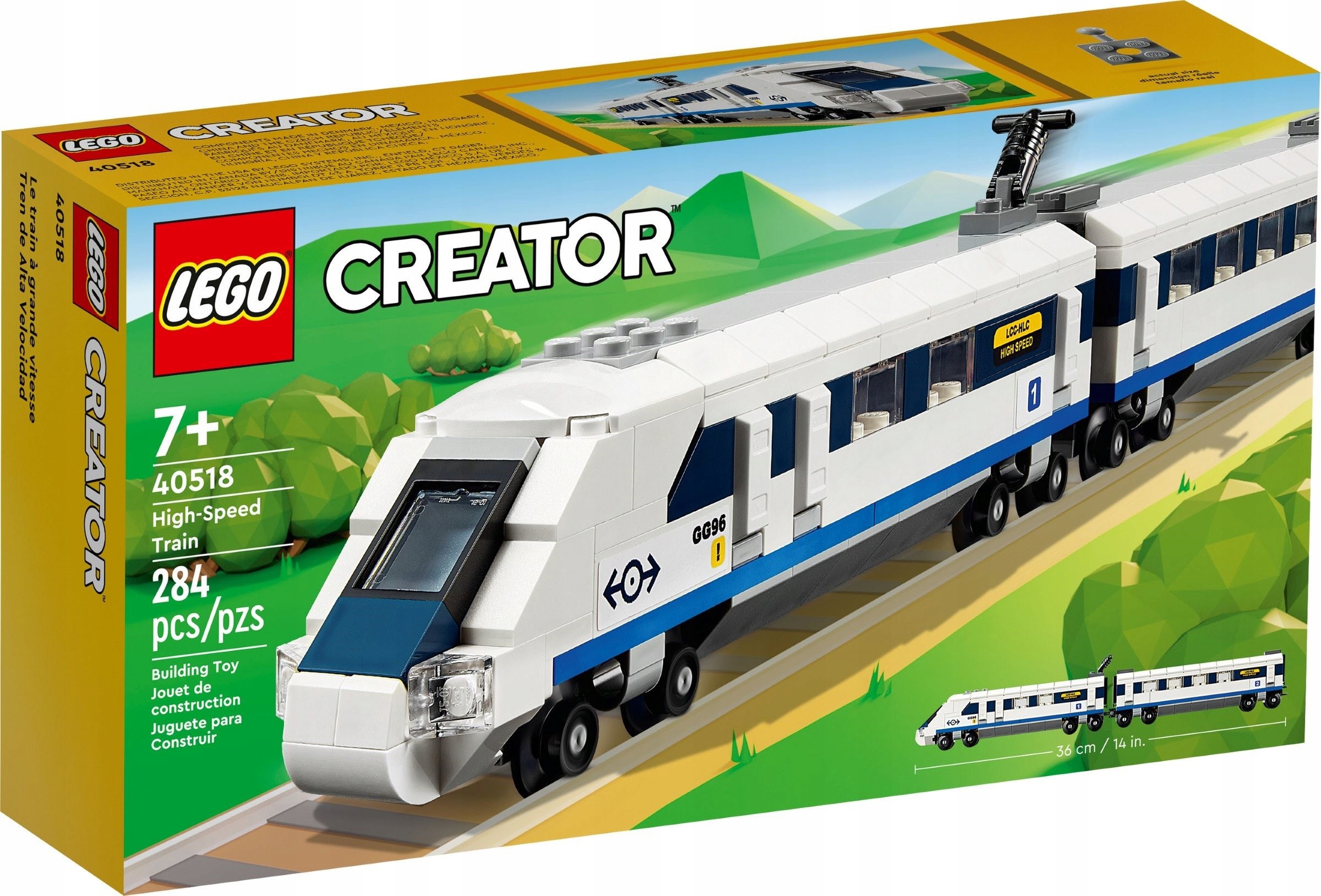 LEGO 40518 – greitasis traukinys kūrėjas