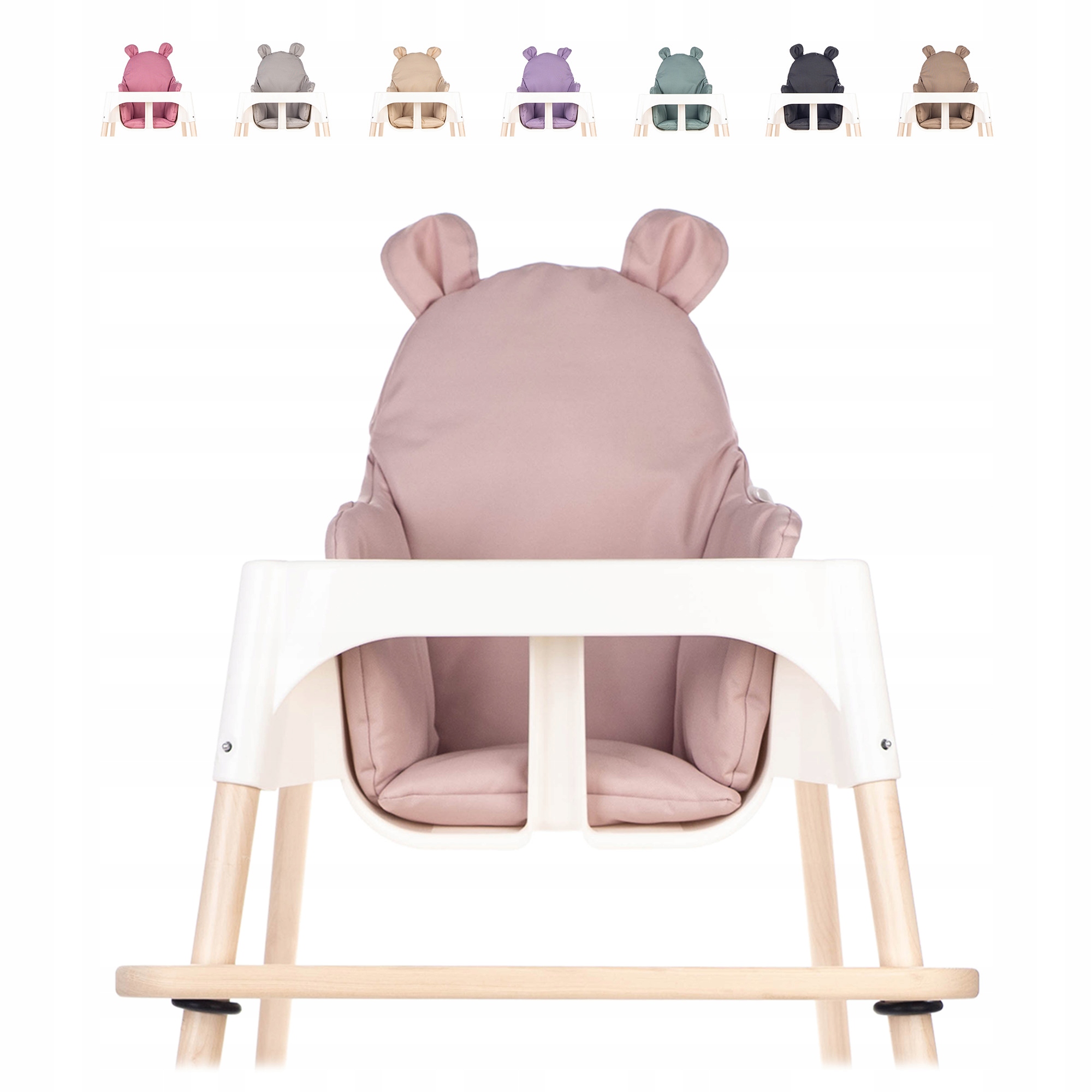 aMami pagalvėlė IKEA Antilop kėdutei, miško rožė