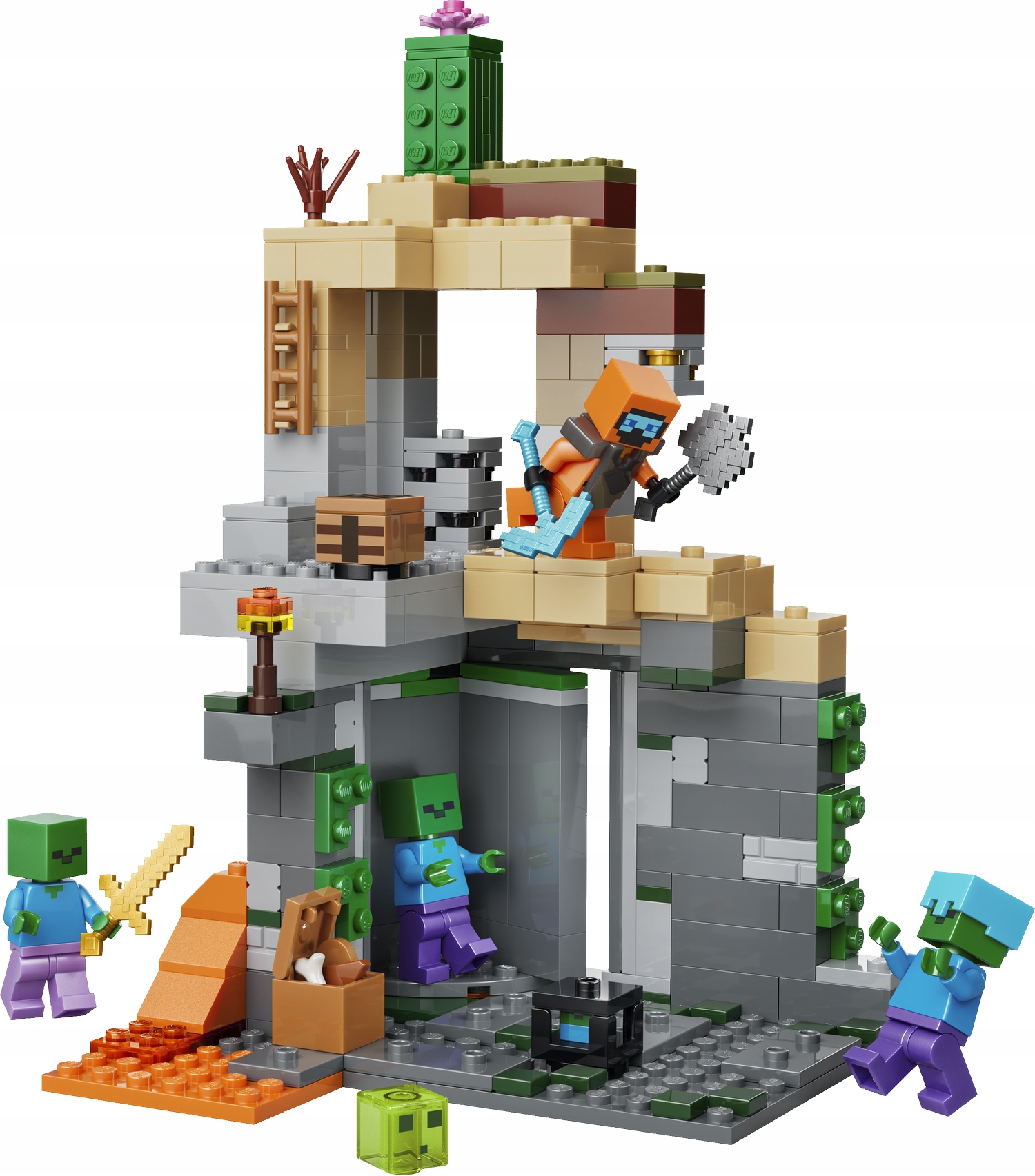 LEGO Minecraft 21587 zombio ola