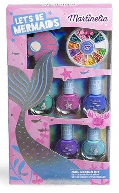 Martinelia siren nagų lakų manicure rinkinys