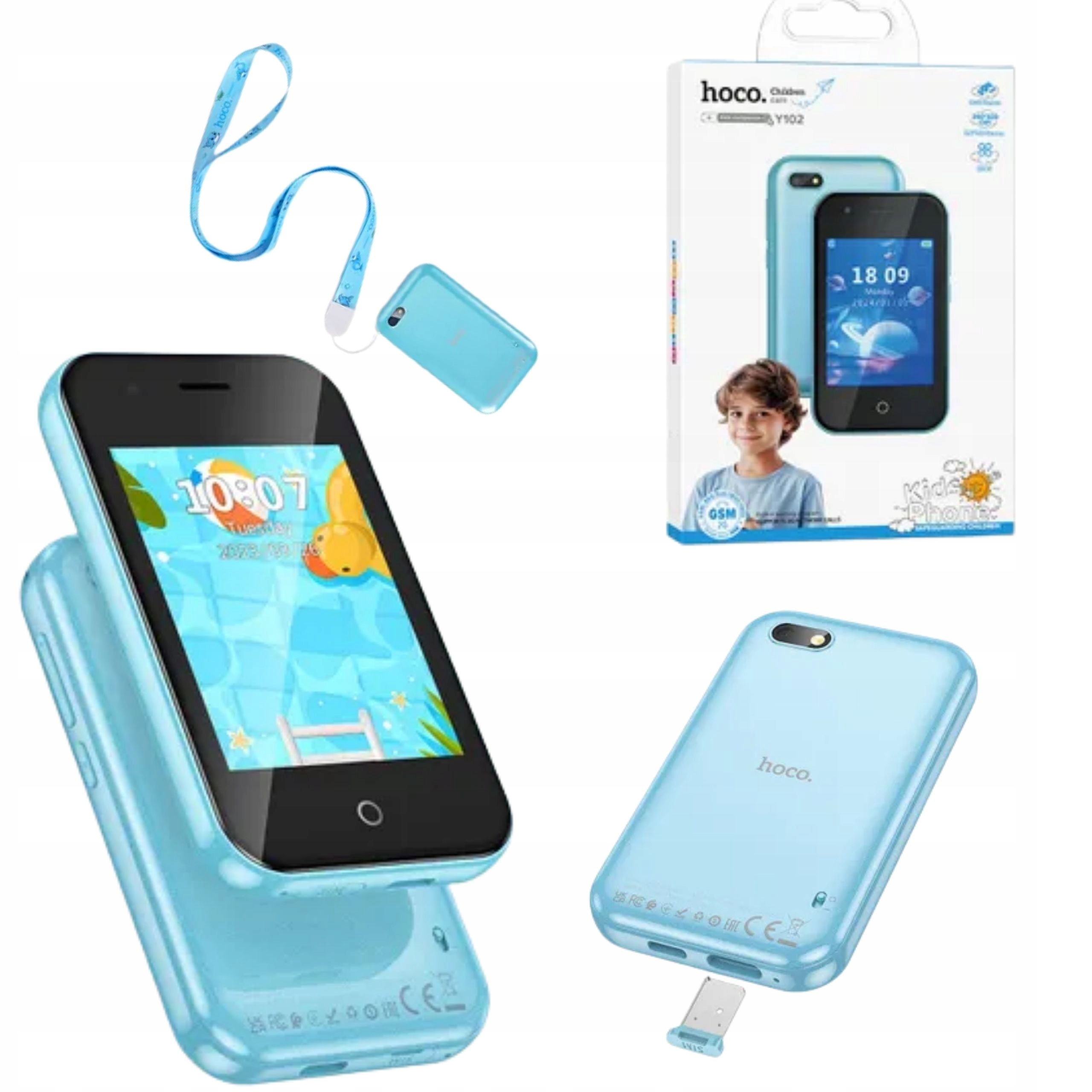 Hoco Y102 vaikiško telefono žaislas su kamera