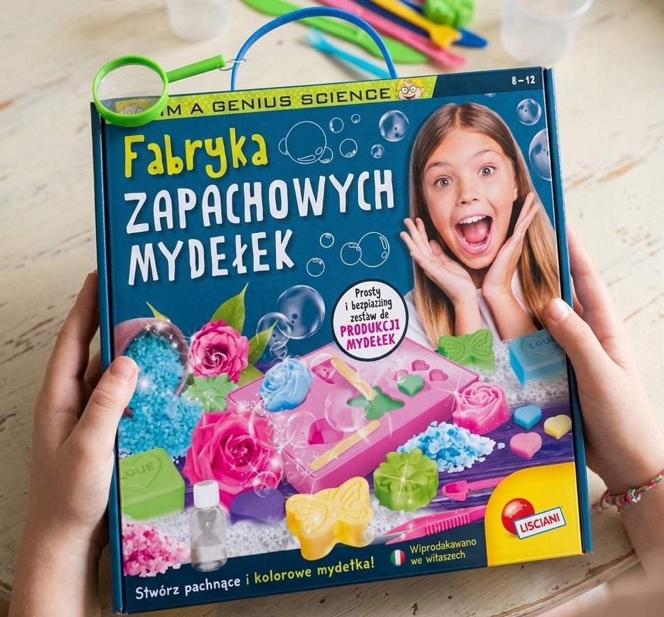 Lisciani Fabryka mydełek - kreatywna zabawka dla dziewczynek